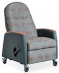 La Z Boy QC Collection Mobile Medical Recliner